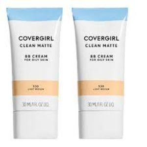 NEW COVERGIRL Clean Matte BB Cream For Oily Skin, Light/Medium 530